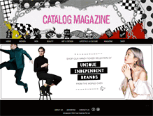 Tablet Screenshot of catalogmagazine.com