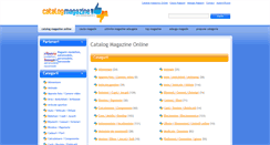 Desktop Screenshot of catalogmagazine.ro